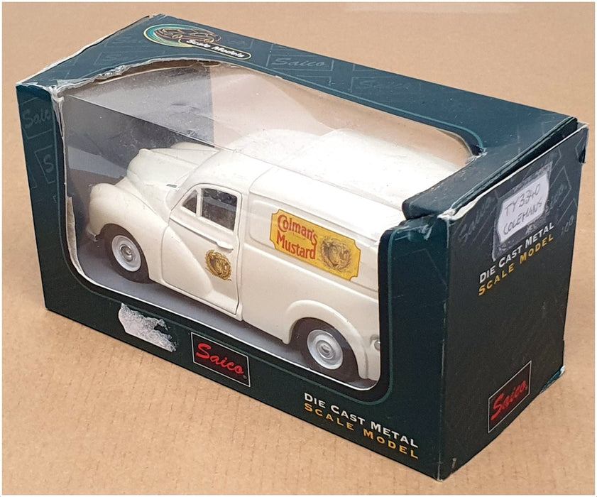Saico 1/26 Scale TY3340 - Morris Minor Van "Coleman's Mustard" - White