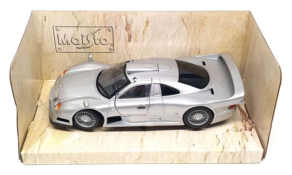Maisto 1/26 Scale 31949 - Mercedes Benz CLK GTR Street Version - Silver