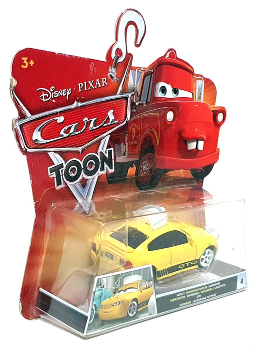 Mattel Disney Pixar Cars P7227 #4 - Nurse GTO - Yellow