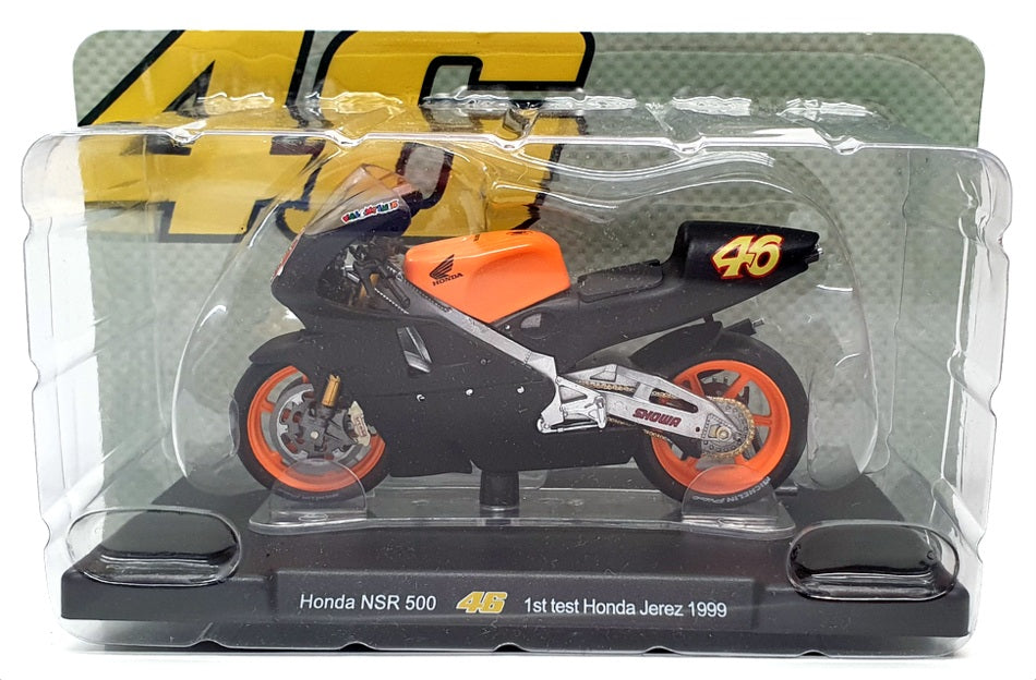 Altaya 1/18 Scale FFR59 - Honda NSR 500 - #46 1st Test Honda Jerez 1999 Rossi