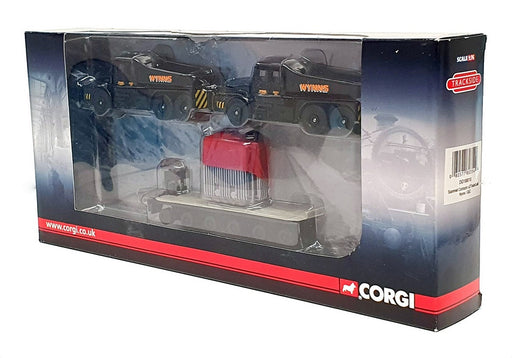 Corgi 1/76 Scale Diecast DG198010 - Scammell Contractor x2 Trailer & Load Wynns