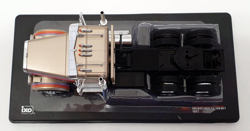 IXO Models 1/43 Scale TR076 - 1977 Freighterliner FLC 120 64T - Silver