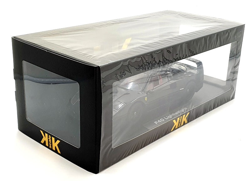 KK Scale 1/18 Scale Diecast KKDC180812 - Ferrari F40 Lightweight - Black