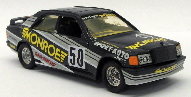 Solido Models 1/43 Scale Diecast 01500 - Mercedes  Benz 190-1506 - Blue No.50