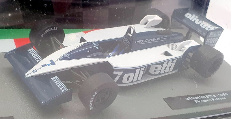 A collectible scale model Brabham BT55 from Altaya F1 A collectible scale model Brabham BT55 from Altaya F1