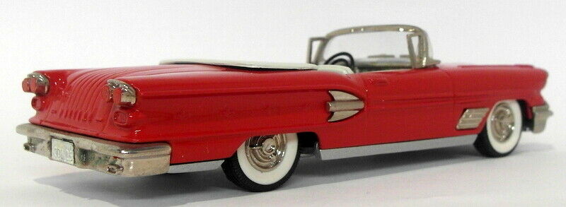 Brooklin 1/43 Scale BRK25 007A - 1958 Pontiac Bonneville PCTS 1990 1 Of 500 Red