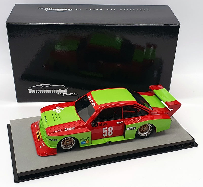 Tecnomodel Mythos 1/18 Ford Escort MKII RS Turbo Westfalen 1980 #58 Boller – Collection Miniature Résine
