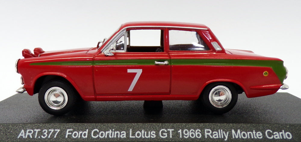 Detail Cars 1/43 Scale ART377 Ford Cortina Lotus GT 1966 Rally Monte Carlo