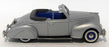 Durham Classics 1/43 Scale DCJ05 - 1938 Lincoln Zephyr Convertible - Silver
