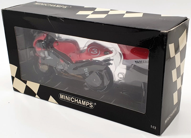 Minichamps 1/12 Scale 122016303 - Yamaha YZR 500 Max Baggi 500cc GP 2001 - Red