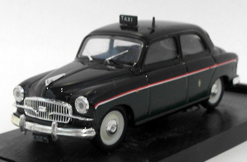 Brumm Models 1/43 Scale Diecast R216 - 1956 Fiat 1400B Taxi Di Milano