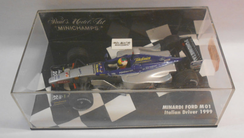 Minichamps F1 1/43 Scale - 430990020 MINARDI FORD M 01 ITALIAN DRIVER