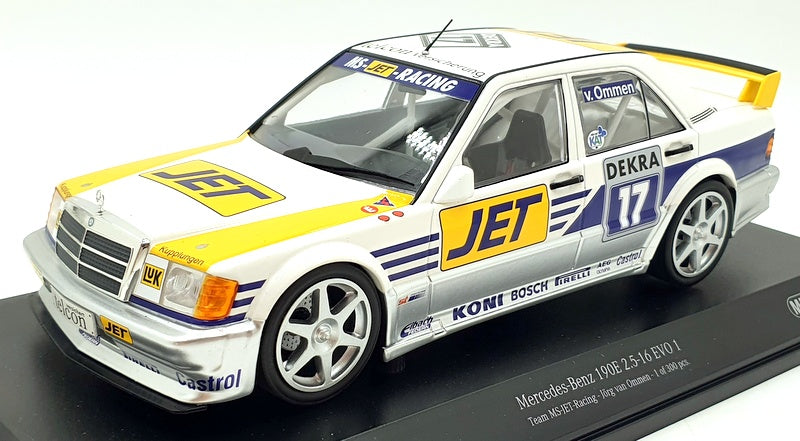 Minichamps 1/18 Scale 155 903617 Mercedes-Benz 190E MS-JET Ommen DTM 1990 #17