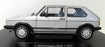 Welly 1/18 Scale Diecast 18039W Volkswagen Golf GTi Mk1 Silver