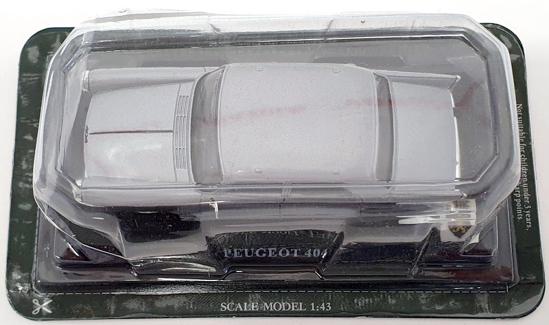 Altaya 1/43 Scale Model Car Al2603D - Peugeot 404 - Silver