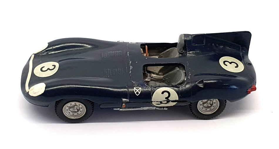 Unknown Brand 1/43 Scale Built Kit 28621A - Jaguar D Type - Blue #3