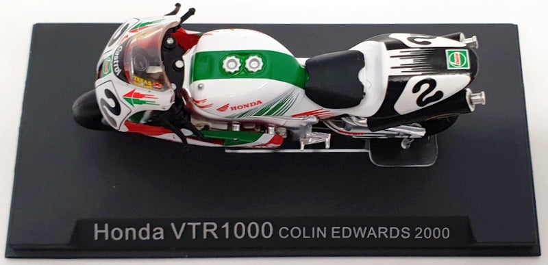 Altaya 1/24 Scale Model Motorcycle AL28017 - 2000 Honda VTR1000 Colin Edwards