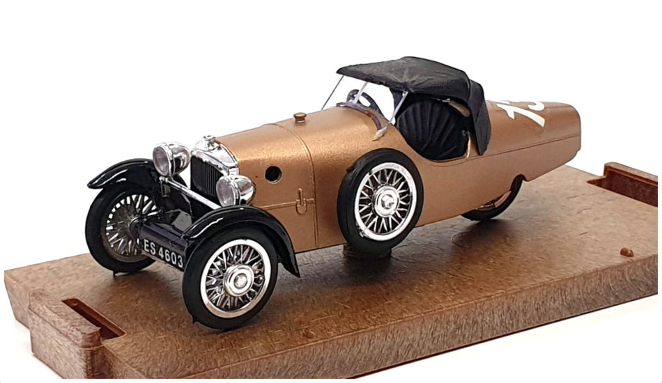Brumm 1/43 Scale Diecast R8 - 1922 Sanford Cyclecar - Gold #13