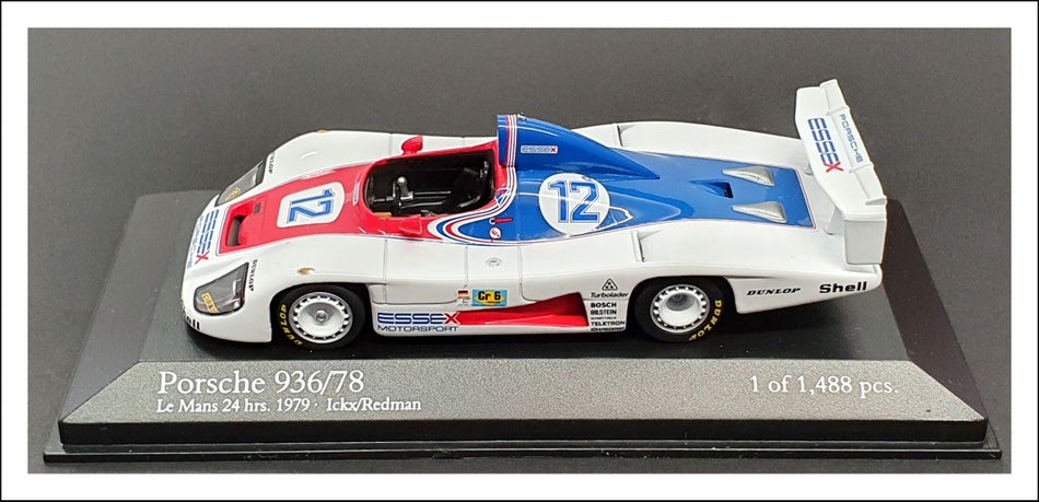 1/43 Minichamps 430 796912 Porsche 936/78 Essex Le Mans 79 Ickx 1/43 Minichamps 430 796912 Porsche 936/78 Essex Le Mans 79 Ickx