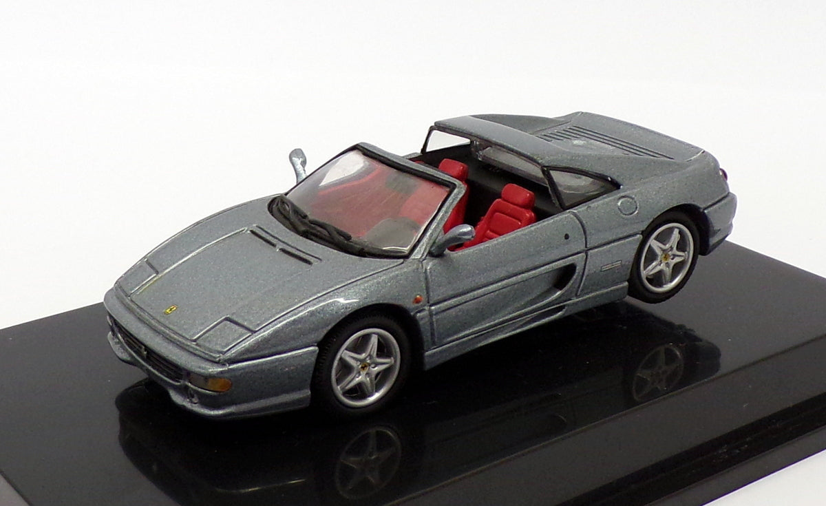 Hot Wheels 1/43 Scale 25716 - Ferrari F355 GTS - Metallic Grey