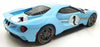 GT Spirit 1/18 Scale Resin US027 - 2020 Ford GT #1 Le Mans - Blue/White Stripe