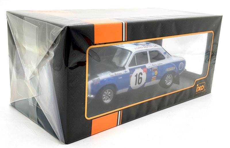 IXO 1/18 Scale 18RMC075D - Ford Escort MK1 RS 1600 #16 Safari 1973 T.Makinen