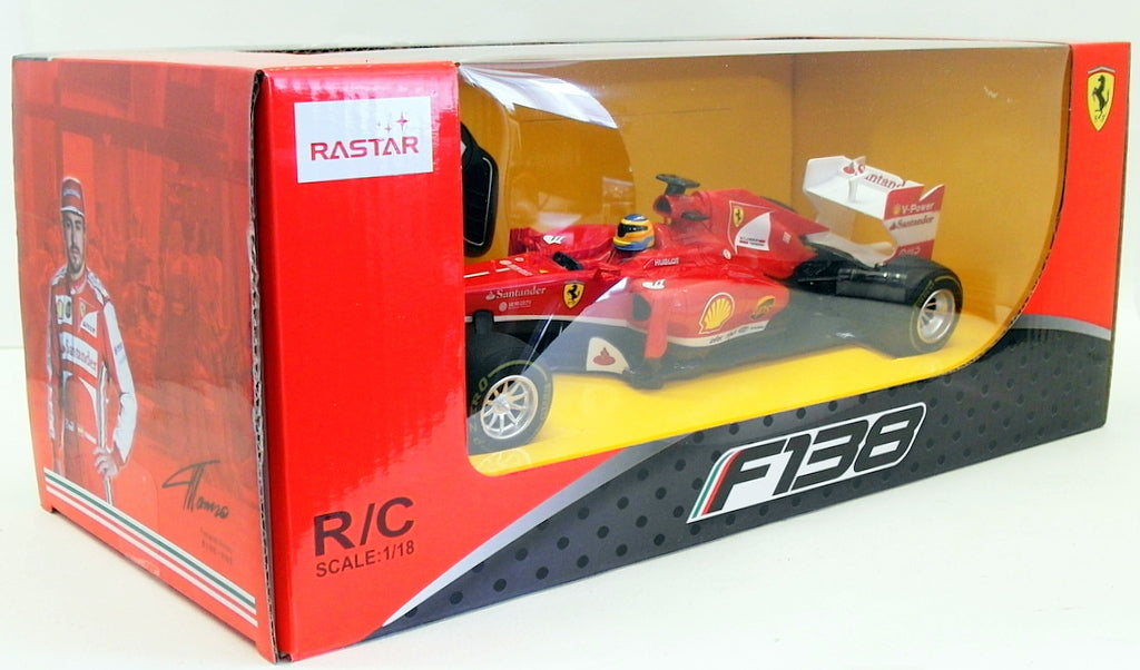 Rastar 1/18 Scale 2.4 GHz R/C F1 Car  - Ferrari F138 - Alonso