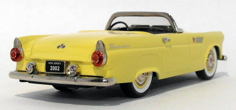 Durham Classics 1/43 Scale DC33A - 1955 Ford Thunderbird - Yellow
