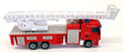 Kandy Toys 1/64 Scale Model Fire Truck TY9720 - Fire Engine
