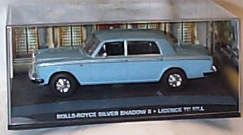 Fabbri 1/43 Scale Diecast Model - Rolls Royce Silver Shadow II - Licence To Kill