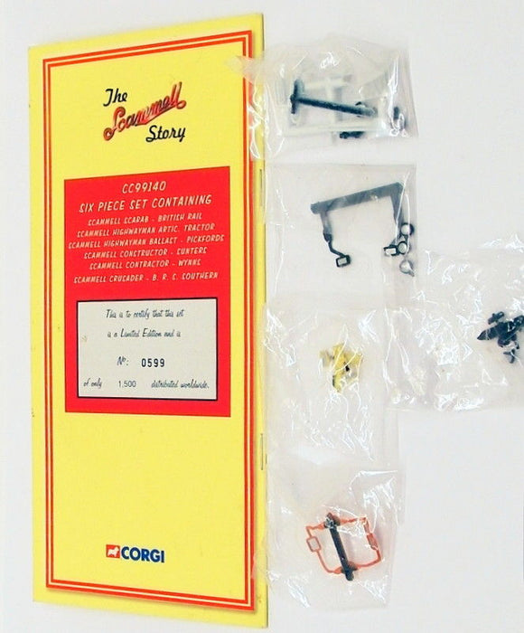 Corgi 1/50 Scale Model Trucks CC99140 - The Scammell Story Six Piece Set