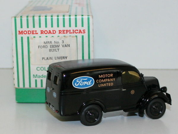 MODEL ROAD REPLICAS 1/43 - MRR No. 3 - FORD E83W VAN - FORD MOTOR COMPANY