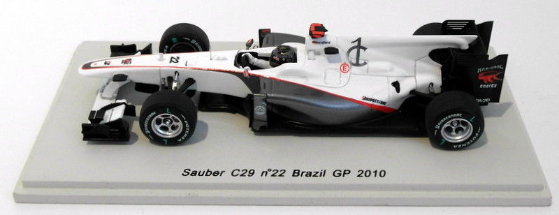 Spark Models 1/43 Scale Resin S3013 - Sauber C29 - #22 Brazil GP 2010