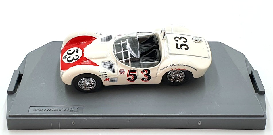 ProgettoK 1/43 Scale 026 - Maserati Birdcage T60 - #53 Riverside 1960