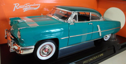 Lucky Diecast 1/18 Scale 92808 1952 Lincoln Capri Two Tone Green