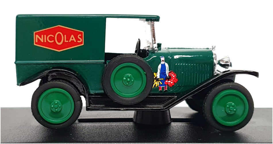 Eligor 1/43 Scale Diecast 1010 - Citroen 5 CV Van Martin - Green