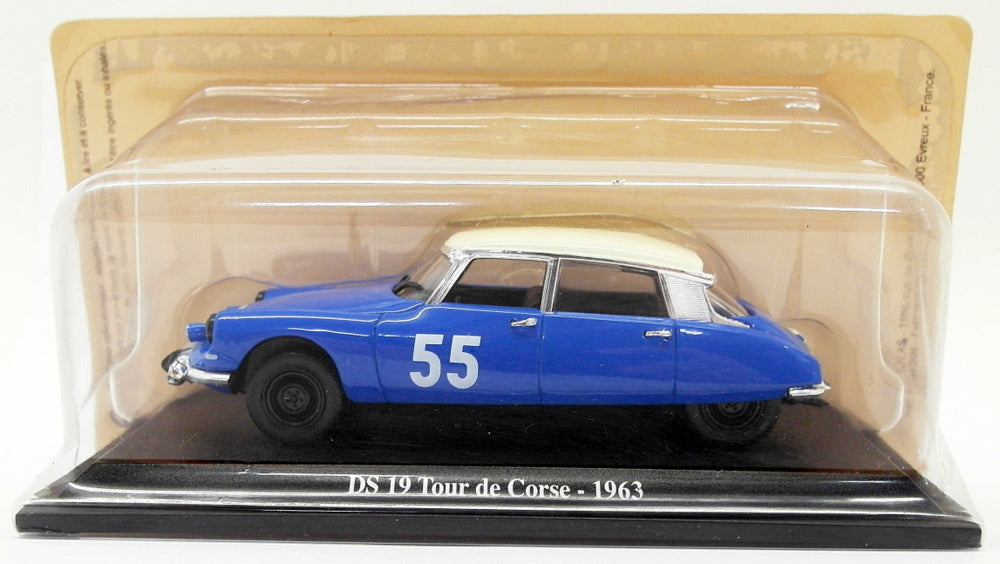 Atlas Editions 1/43 Scale 6164/509 - 1963 Citroen DS 19 Tour De Corsa