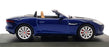 Atlas Editions 1/43 Scale 4 641 131 - Jaguar F Type Cabriolet - Blue