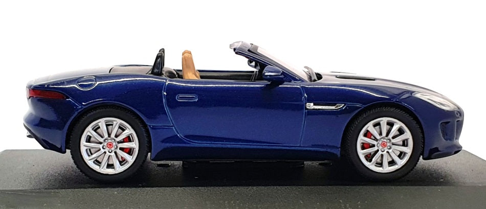 Atlas Editions 1/43 Scale 4 641 131 - Jaguar F Type Cabriolet - Blue