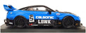 Solido 1/43 Scale S4311202 Nissan GT-R (R35) w/Liberty Walk Body Kit Blue/Black