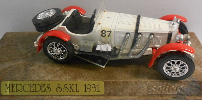 Solido 1/43 Scale Metal Model - SO233 MERCEDES 4001 SSKL 1931