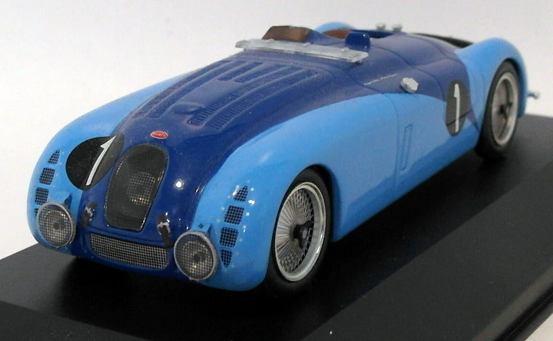 Ixo Models 1/43 Scale Diecast LMC040 - Bugatti 57G #1 Le Mans 1937 - Blue