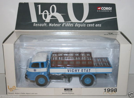 CORGI 1/50 SCALE 71103 - 1957 VICHY ETAT - RENAULT FAINEANT -100 YEARS OF RENAUT