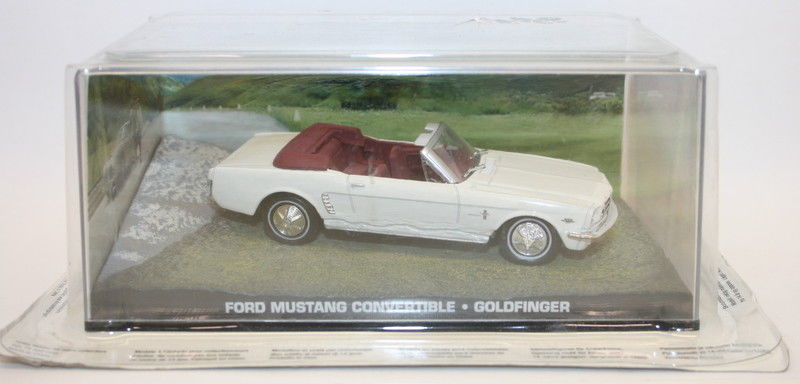 Fabbri 1/43 Scale Diecast - Ford Mustang Convertible - Goldfinger