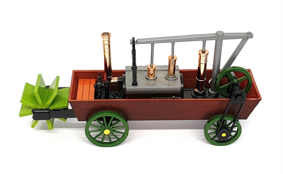 Brumm Old Fire 1/43 Scale X8 - 1804 Anfibo Di Evans Steam Dredge - Brown/Green