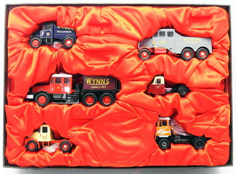 Corgi 1/50 Scale Model Trucks CC99140 - The Scammell Story Six Piece Set