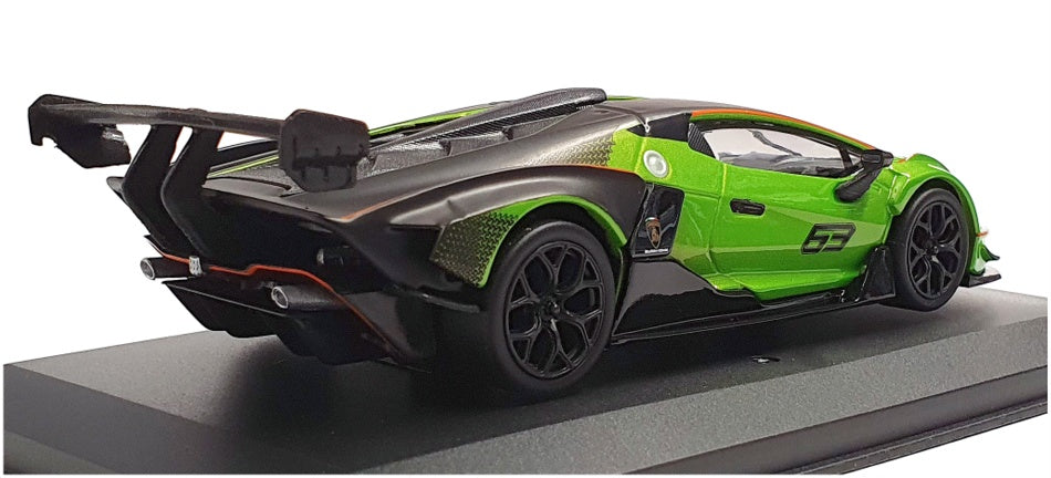 Burago 1/32 Scale 18-41161 - Lamborghini Essenza SCV12 #63 - Green/Black