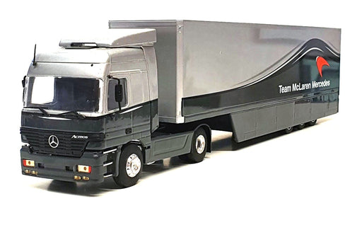 Eligor 1/43 Scale 11286 - Mclaren Mercedes F1 Transporter Truck - Black/Grey