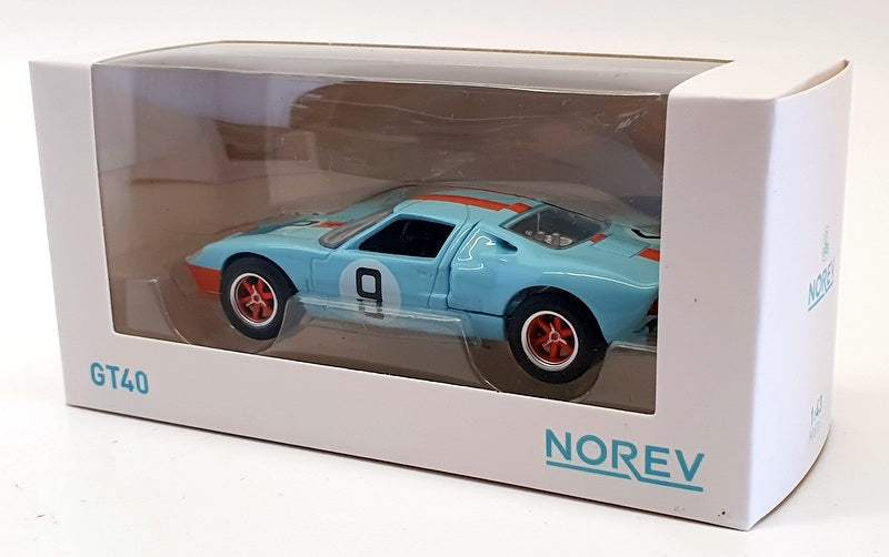 Norev 1/43 Scale Model Car 270567 - Ford GT 40 #9 - Blue