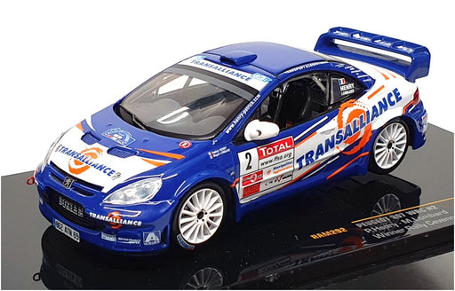 Ixo 1/43 Scale RAM292 - Peugeot 307 WRC #2 Winner Rally Cevennes 2007